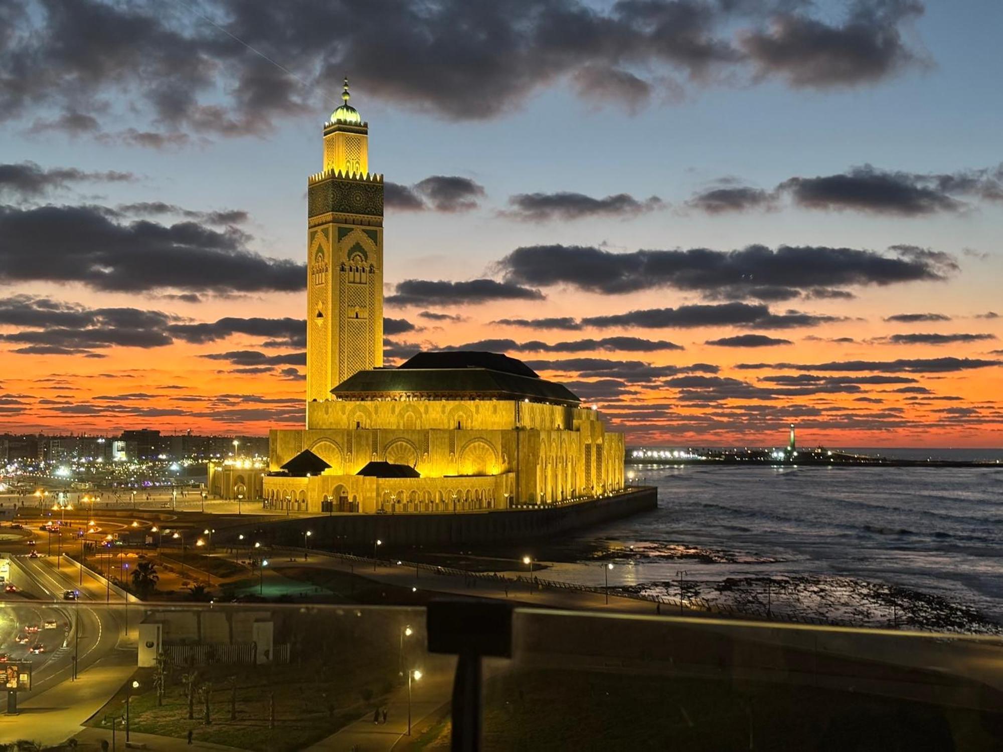 Marina Casa Del Mar - Amazing Sea & Mosque Views Apartment Casablanca Exterior foto